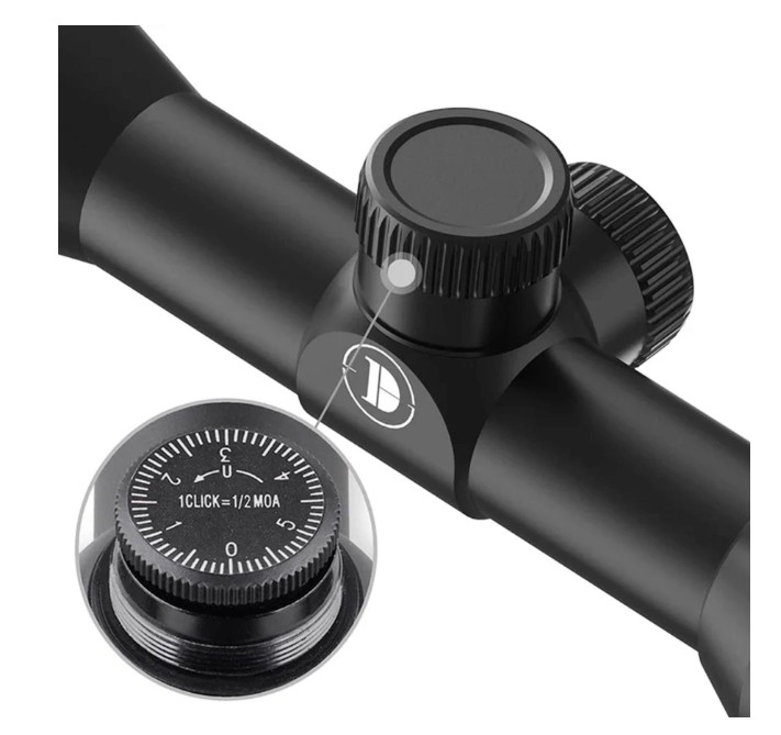 Приціл оптичний Discovery Optics MS 4x32 (25,4 мм, без підсвічування) Фото 2